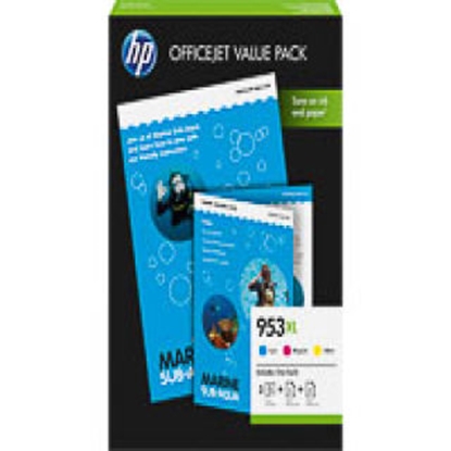 Picture of Discontinued  - -----HP #953XL  High C/M/Y Ink Cart Pack - Discontinued