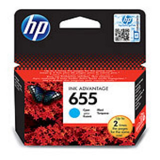 Picture of HP #655 Cyan  Ink Advantage