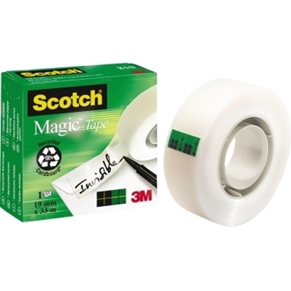 Picture of 3M Scotch Magic Tape 19mm X 33m 810