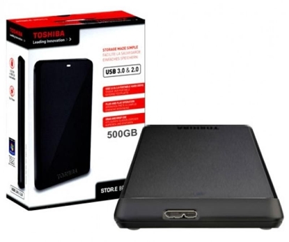 Picture of 500GB 2.5 USB3.0 Toshiba Store Basics