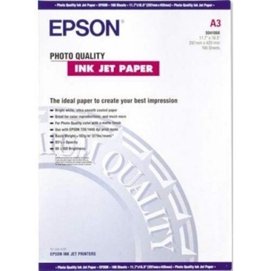 Picture of A3 Epson 720 dpi Paper 105gr (100