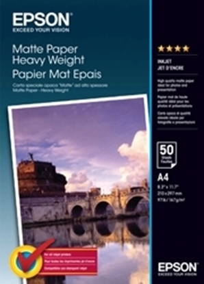Picture of A4 Epson Heavyweight Matte Paper 167gr