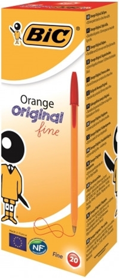 Picture of Bic Orange Fine  Red Pen