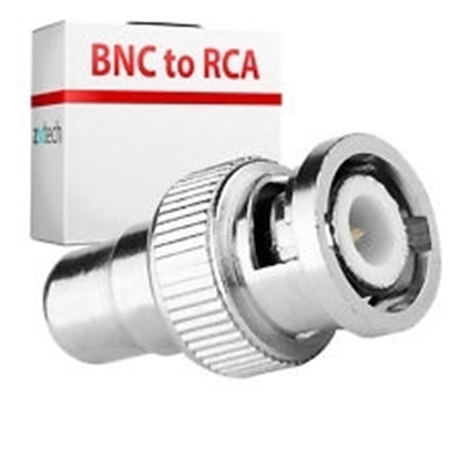 Picture of BNC Male / RCA Female coaxial adaptor