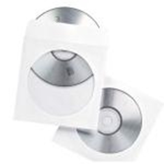 Picture of 100 CD / DVD Paper Envelopes