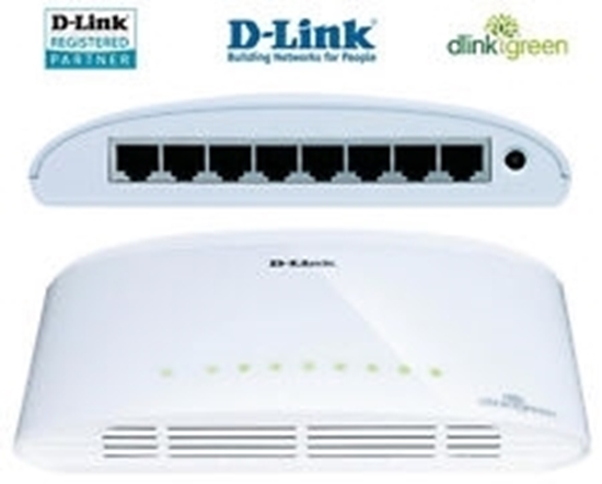 Picture of DLINK 8‑Port Gigabit Unmanaged Desktop Switch