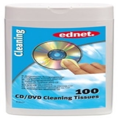 Picture of Ednet CD Cleaning Tissues 100 Blatt