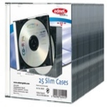 Picture of Ednet CD/ DVD Single Slim Black Cases