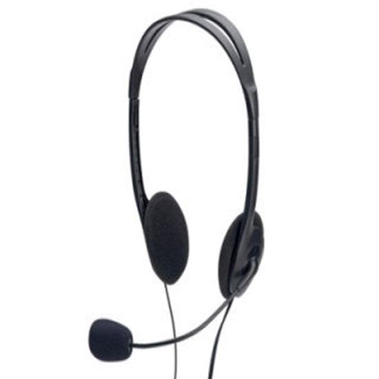 Picture of Ednet Multimedia stereo headset & microphone