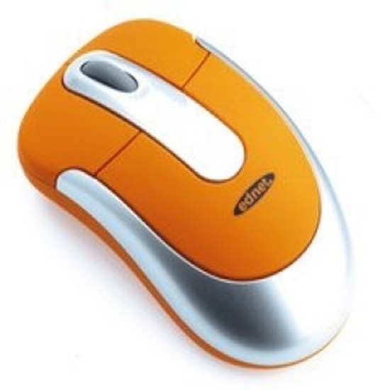 Picture of Ednet USB & PS/2 Orange Mouse