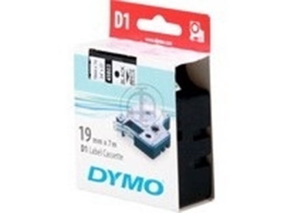 Picture of Esselte Dymo 19mm Tape Black on White