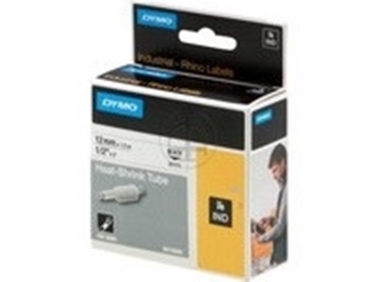 Picture of Esselte DYMO ID1 12mmx1.5m  Black White Tape