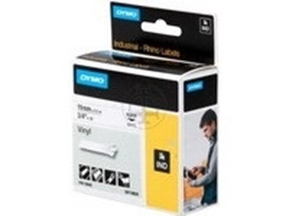 Picture of Esselte DYMO ID1 19mm Black White Tape
