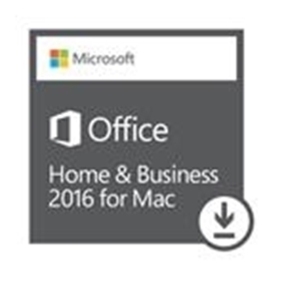 Picture of Microsoft Office Home and Business 2016  for Mac - Download Version