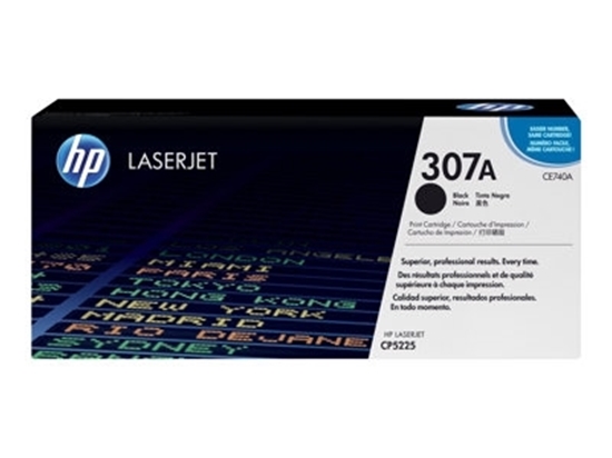 Picture of HP  #307A Black Toner for Colour LaserJet CP5225