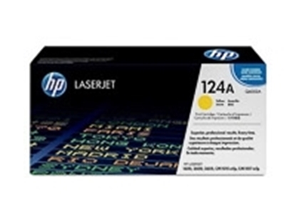Picture of HP #124A Colour LaserJet 2600 Yellow Toner
