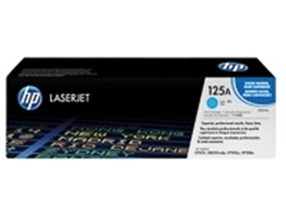 Picture of HP #125A Cyan Toner for  Color LaserJet CP1215