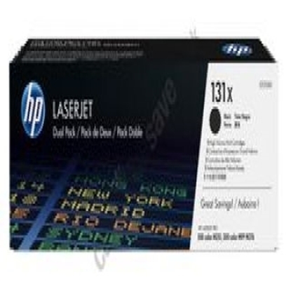 Picture of HP #131XD Double Pack Black toner for Pro 200