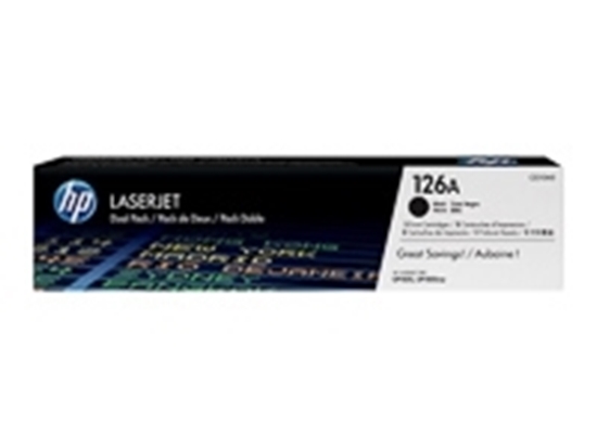 Picture of HP Twin Box #126A CLJ  CP1025 Black Toner