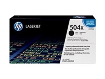 Picture of HP#504X Black forColor LJ CM3530/ CP3525 High