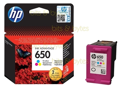 Picture of HP #650 Colour Ink Advantage