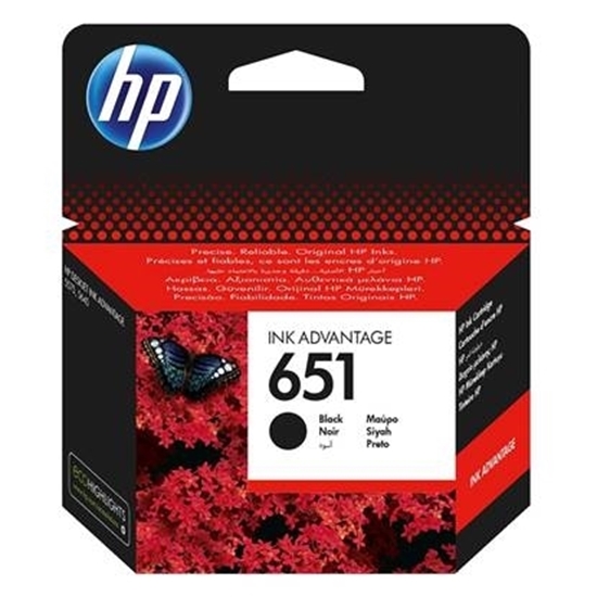 Picture of HP #651 Black  Ink Advantage