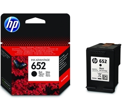 Picture of HP #652 Black  Ink Advantage