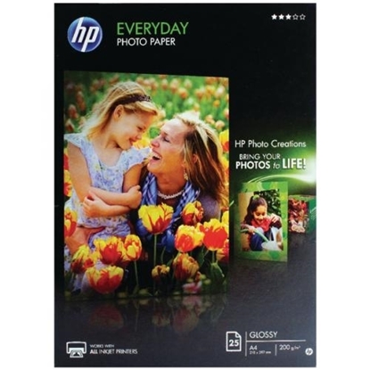 Picture of HP InkJet Photo Glossy Paper 250gr