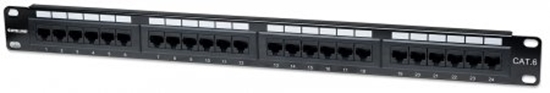 Picture of Intellinet Cat. 6 24 Port Patch Panel 19" 1u