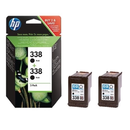 Picture of HP 2 X #338 PSC 2355 All-in-One Black 2 X11ml