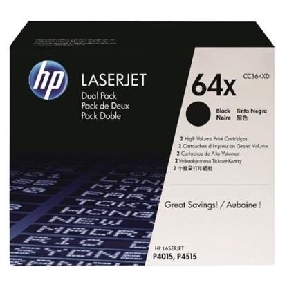 Picture of HP 2X #64XD High Toner for LaserJet P4015