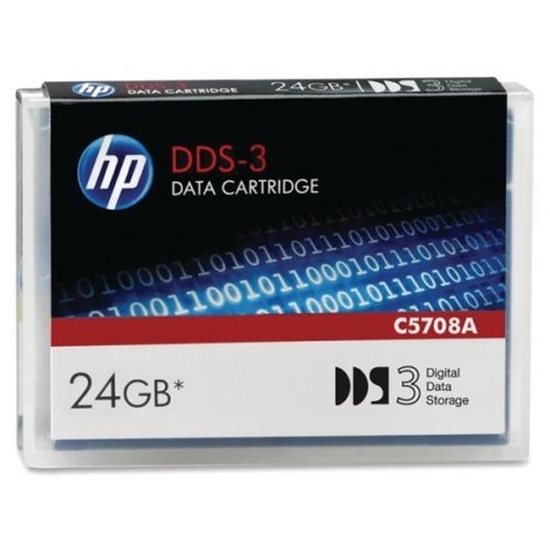 Picture of HP 4mm DDS-3 12/ 24GB 125M Tapes