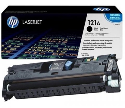 Picture of HP #121A Color LJ 1500 / LJ 2500 Black Toner