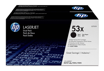 Picture of HP LaserJet 53XD Dual Pack P 2015 Series Toner