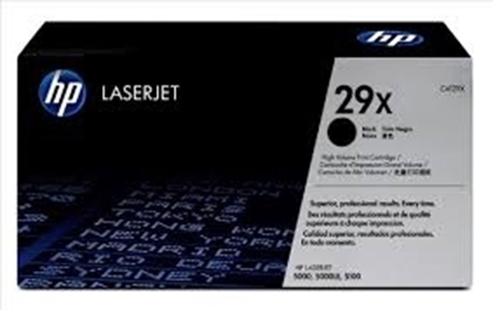 Picture of HP #29X LJ 5000 Series Toner Cartridge (10000