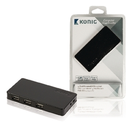 Picture of Konig   4 port USB 2.0   Hub Powered