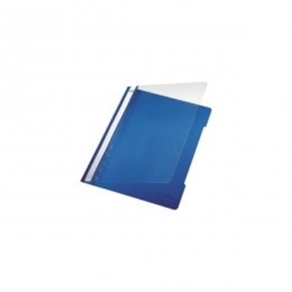 Picture of Leitz Flat Filesa A4 Blue Dark With Clip