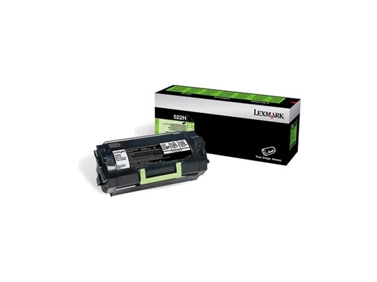 Picture of Lexmark #522HE  MS810 High Yield Toner