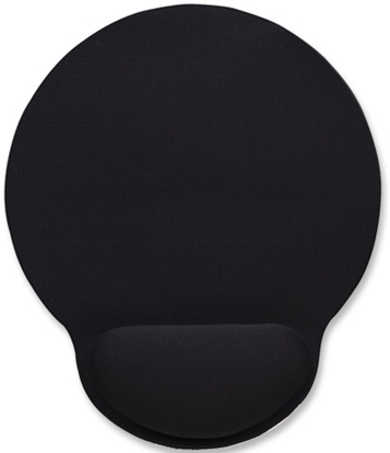 Picture of Manhattan  Gel -like Foam mouse pad with wrist support