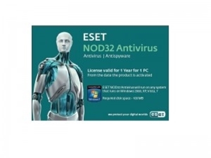 Picture of NOD32  Antivirus Scratch Card 1 License