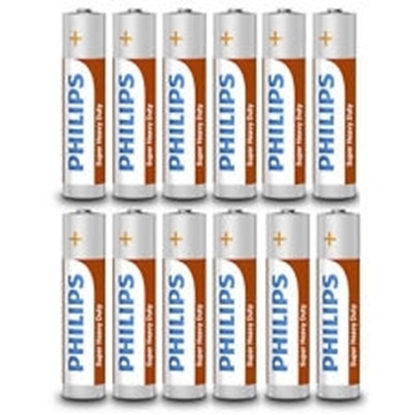 Picture of Philips Alcaline AAA batteries 1.5V LR3