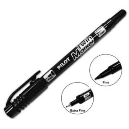 Picture of PILOT MARKER 2IN1-BLACK