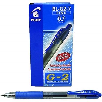 Picture of Pilot Pen G-2 0.7( Gel Retract) Blue