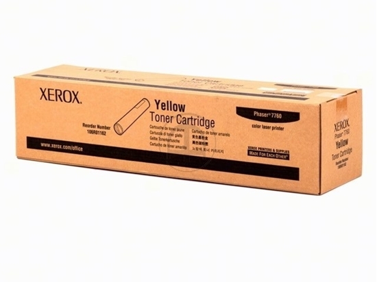 Picture of Xerox Yellow Phaser 7760 High Capacit