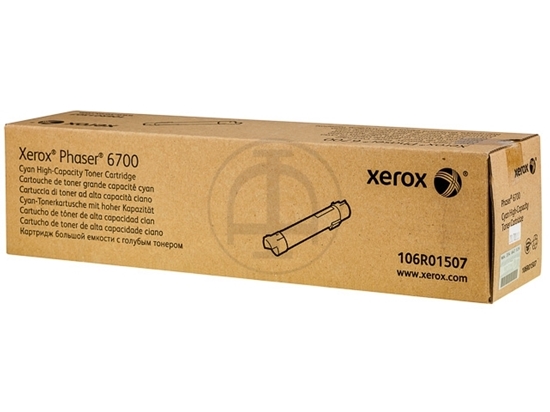 Picture of Xerox Phaser 6700 High Capacity Cyan Toner
