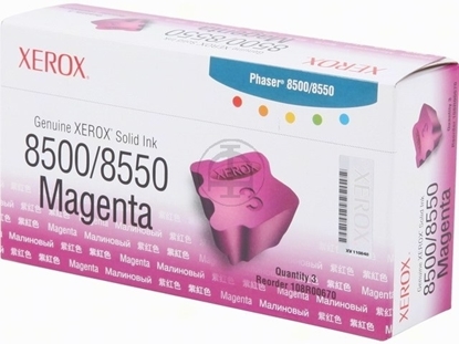 Picture of Xerox Phaser 8500 / 8550 Magenta Ink 3 sticks