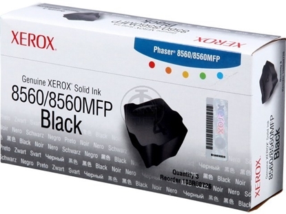 Picture of Xerox Phaser 8560 Black Wax  ColorStix Ink