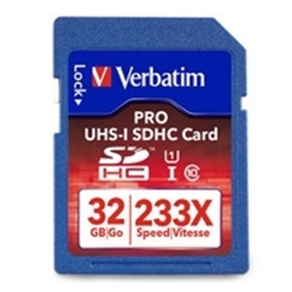 Picture of Verbatim Micro SDHC 32 GB Card