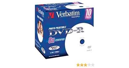 Picture of Verbatim DVD-R 8X Photo Printable