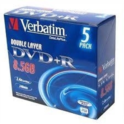 Picture of Verbatim Double Layer Azo DVD+R 8.5GB